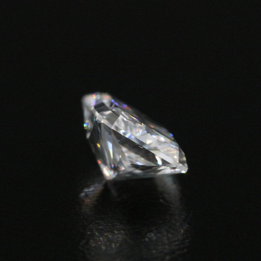 Loose 2.09 CT Cut Cornered Rectangular Lab Grown Diamond with IGI Report