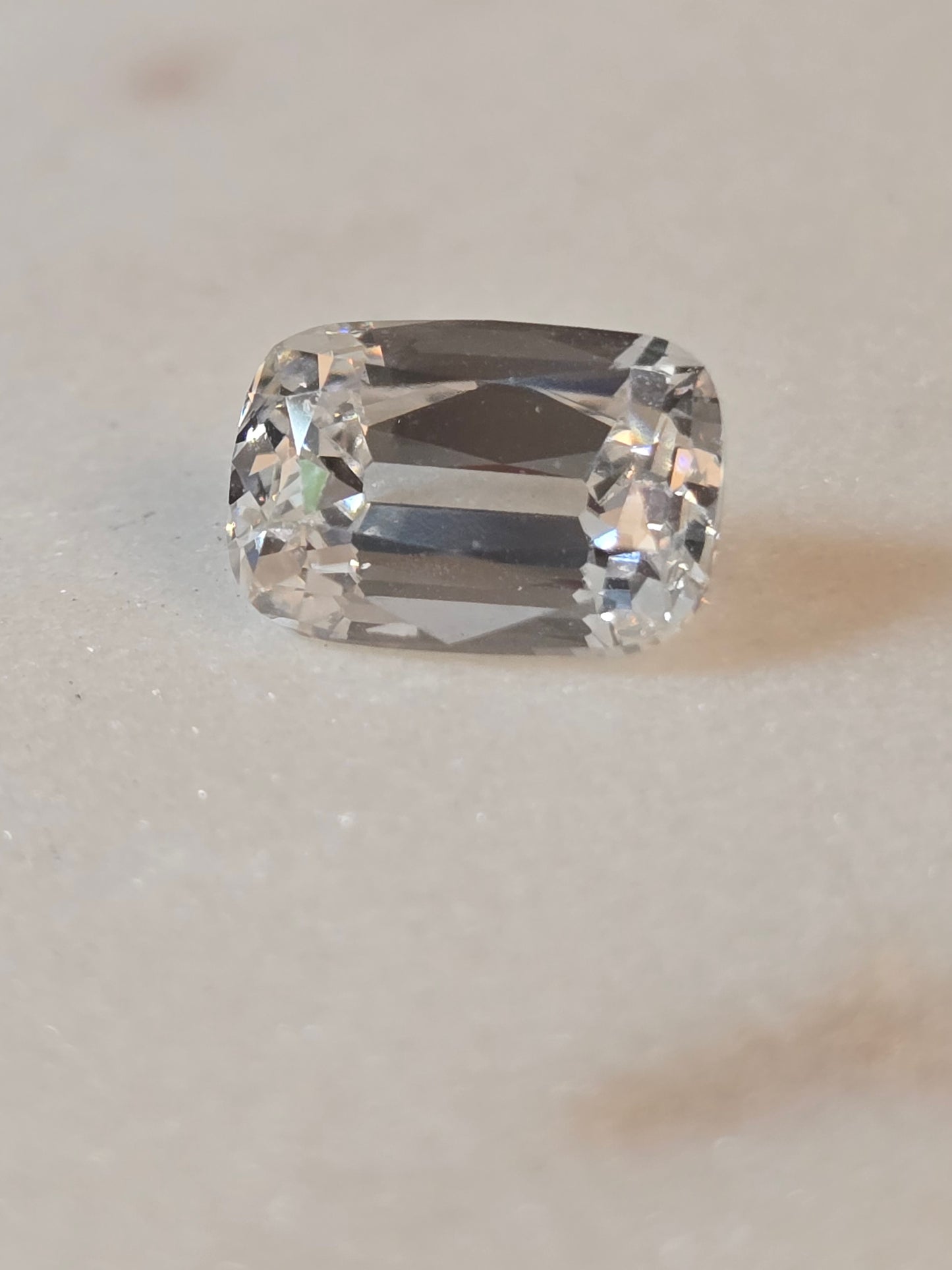 3.09ct Cushion Old Mine Cut Lab Diamond