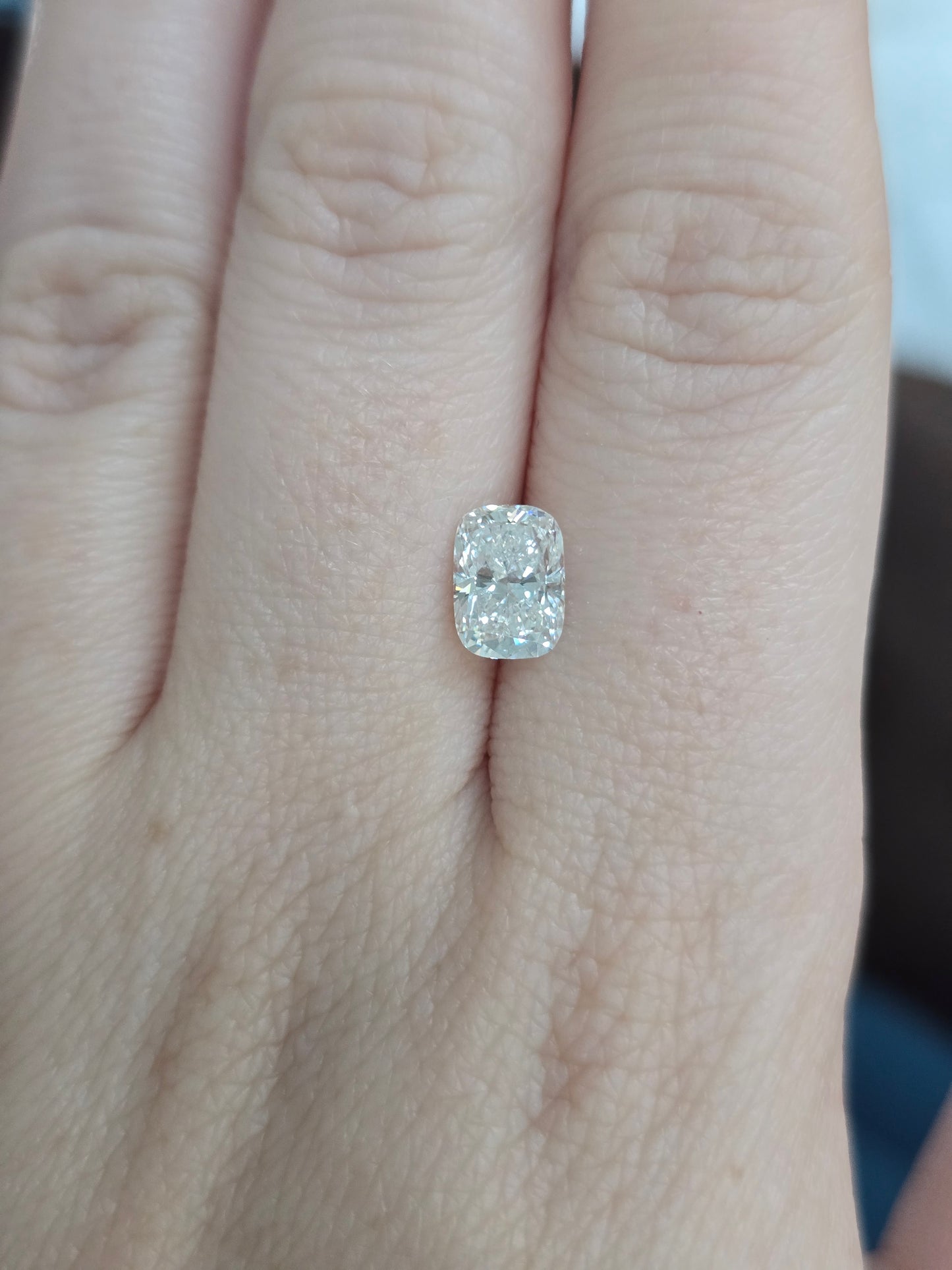 1.52ct Cushion Lab Grown Diamond with IGI Report
