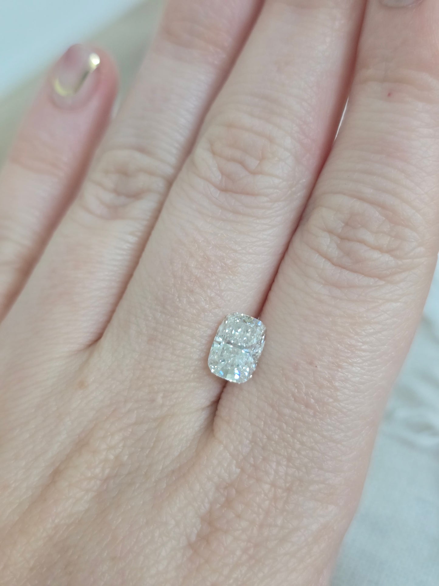 1.76ct Cushion Lab Grown Diamond with IGI Report
