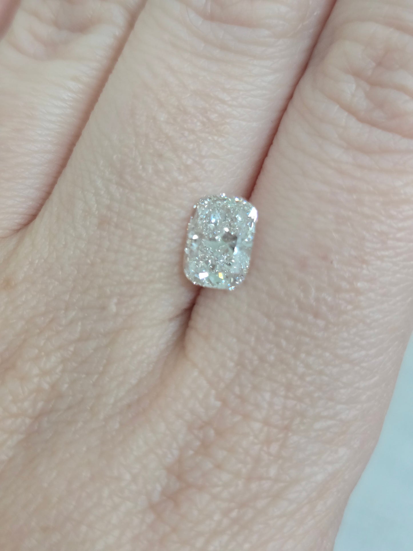 1.76ct Cushion Lab Grown Diamond with IGI Report