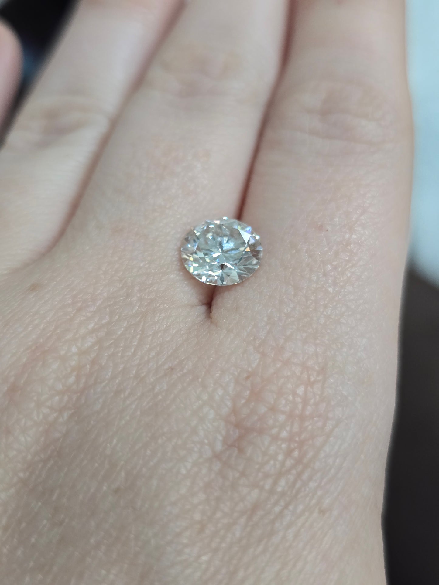Loose 2.42 CT Round Lab Grown Diamond