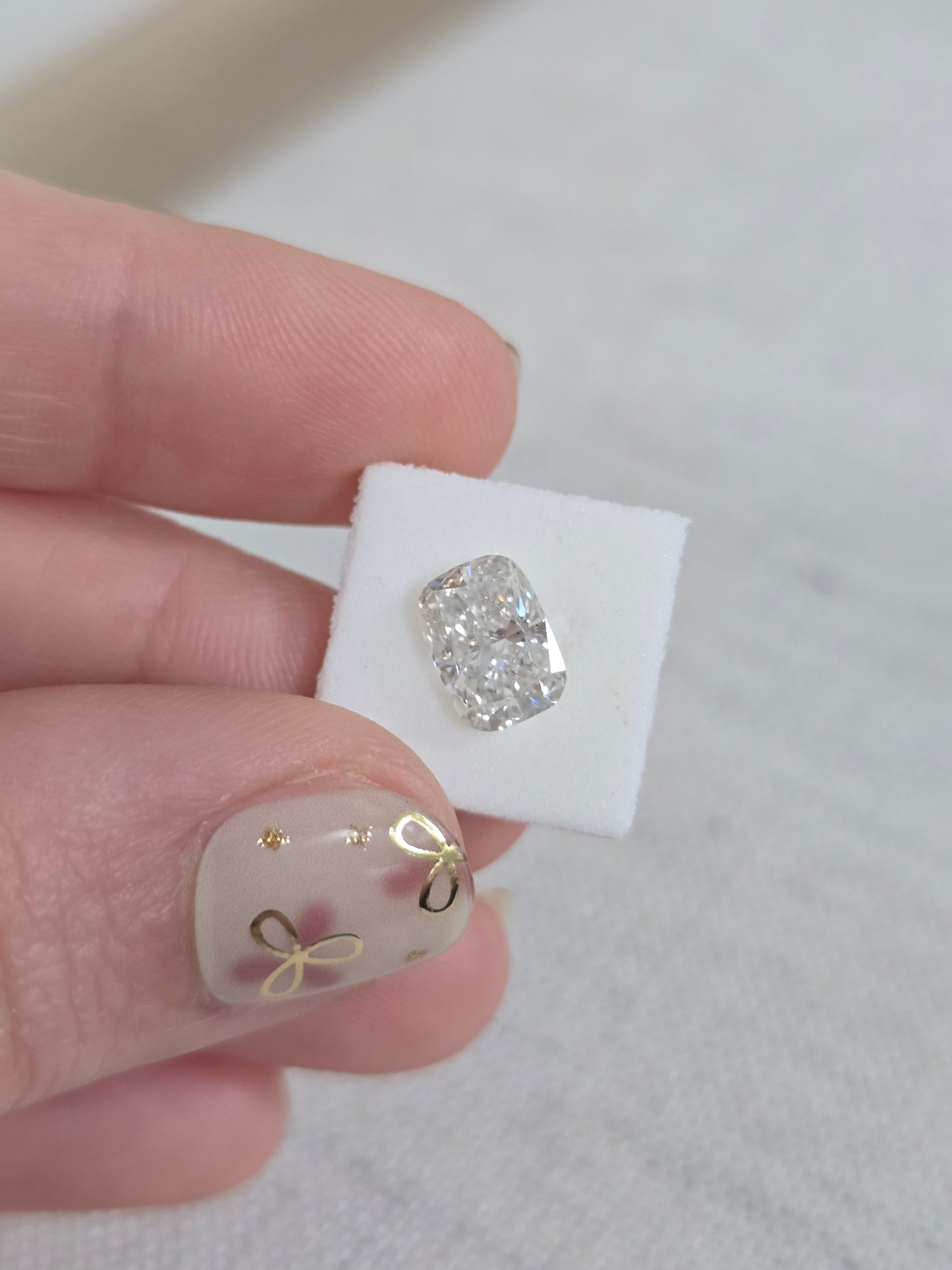 1.76ct Cushion Lab Grown Diamond with IGI Report
