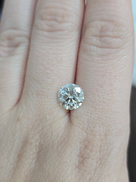 Loose 2.42 CT Round Lab Grown Diamond