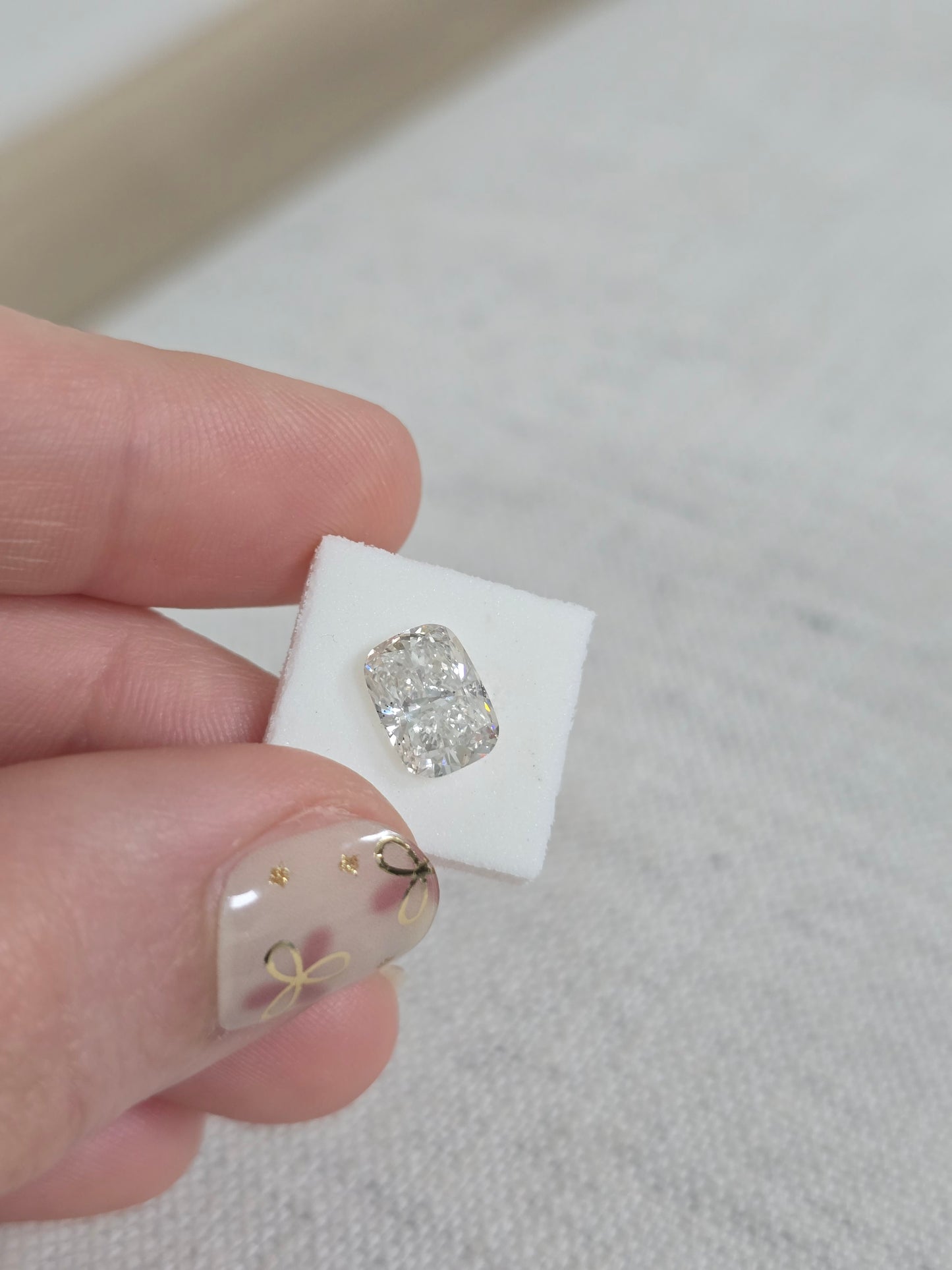 1.76ct Cushion Lab Grown Diamond with IGI Report