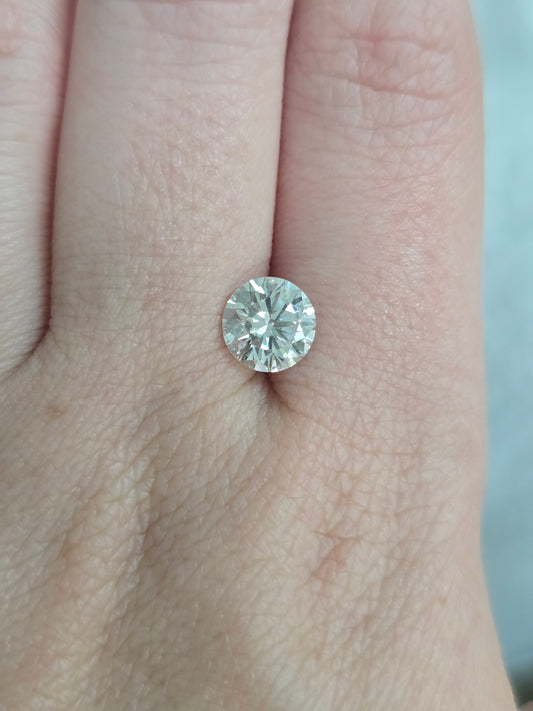 Loose 1.57 CT Round Lab Grown Diamond