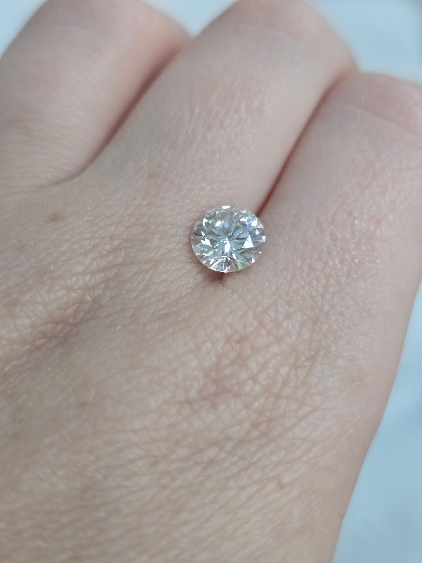 Loose 1.57 CT Round Lab Grown Diamond