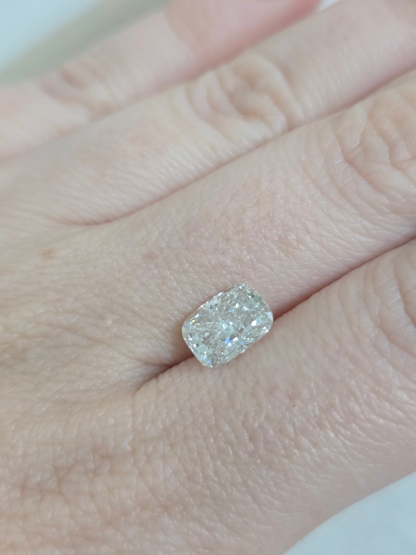 1.76ct Cushion Lab Grown Diamond with IGI Report
