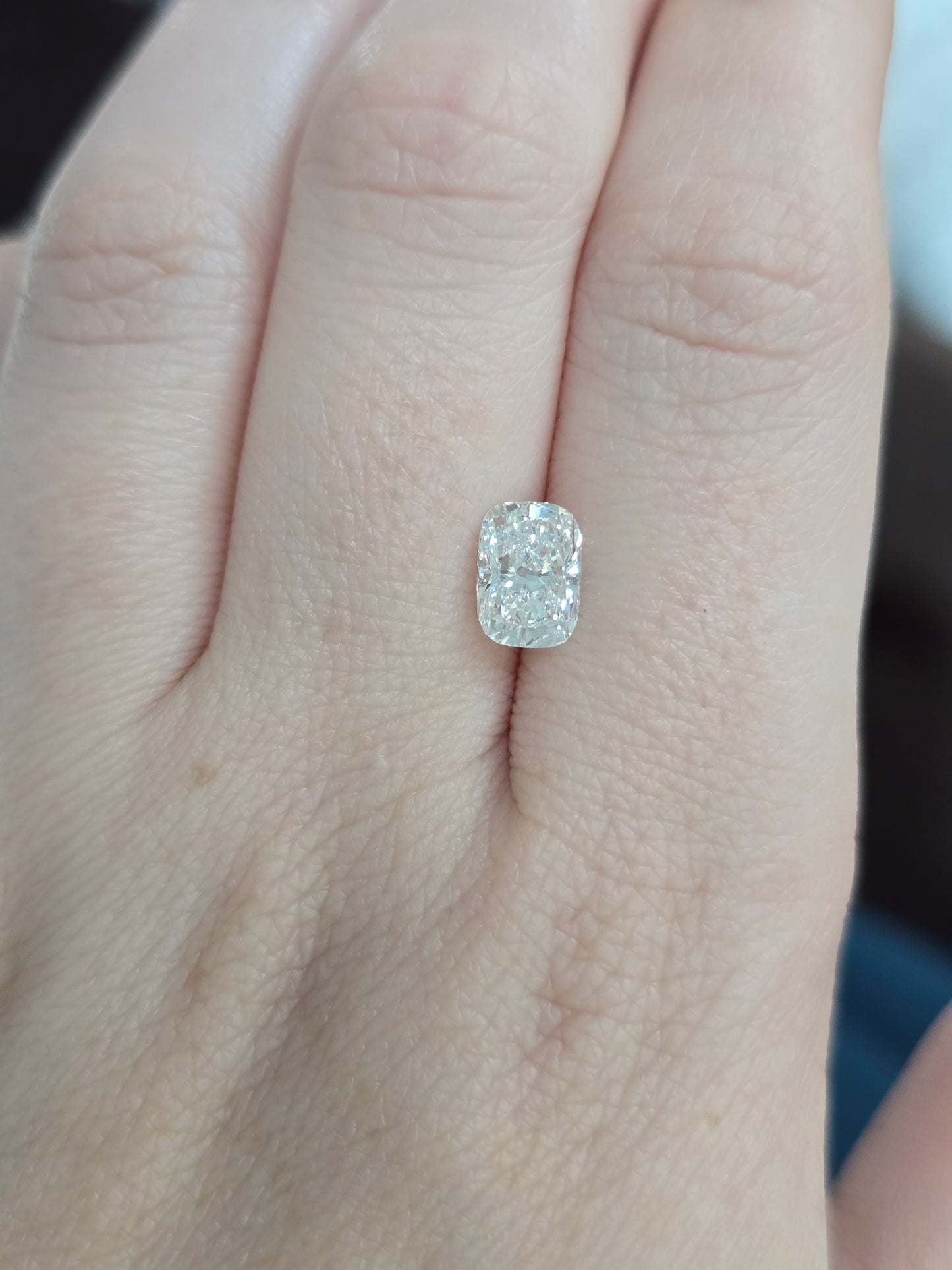 1.52ct Cushion Lab Grown Diamond with IGI Report