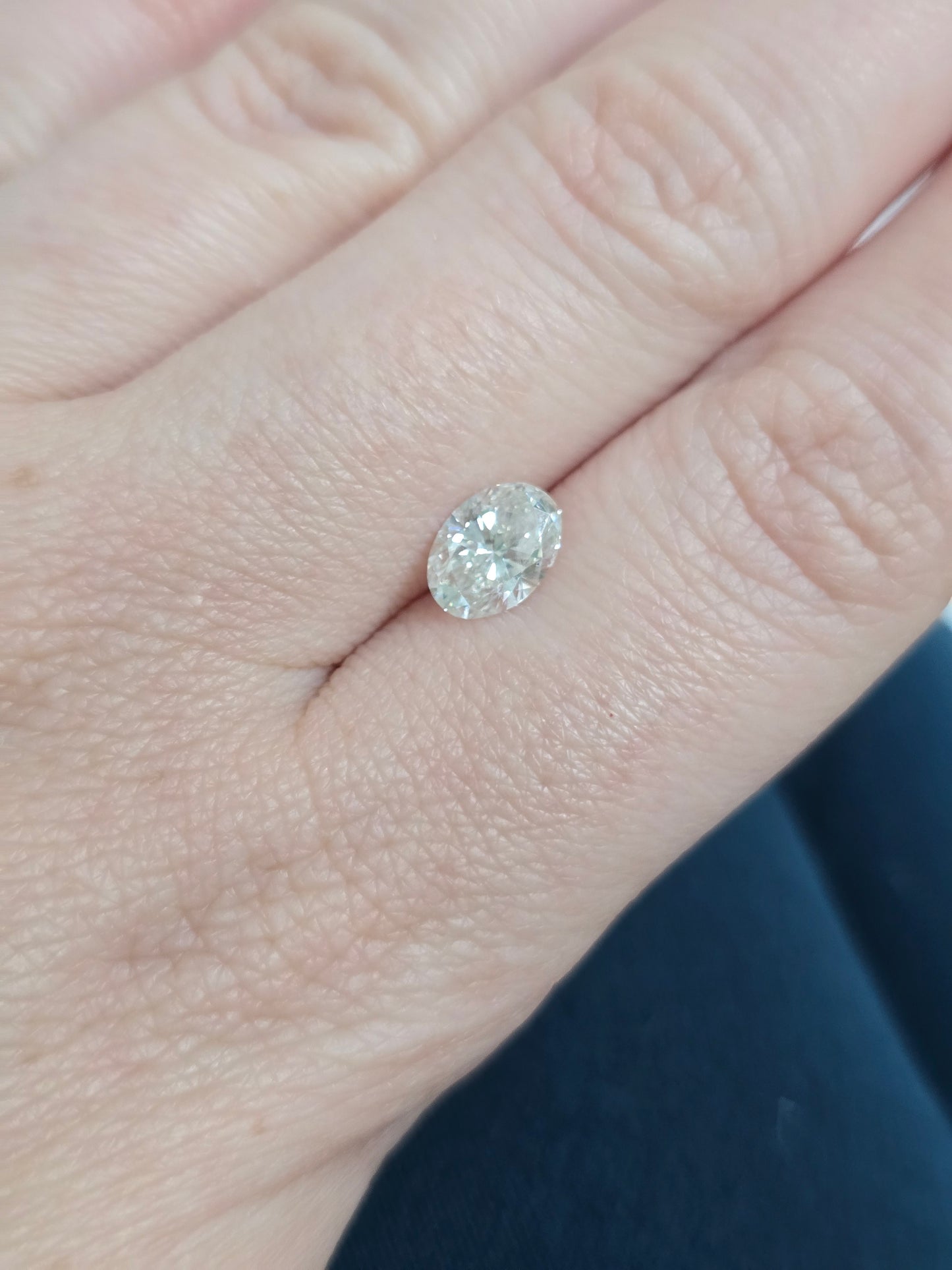 1.07ct Oval Lab Grown Diamond