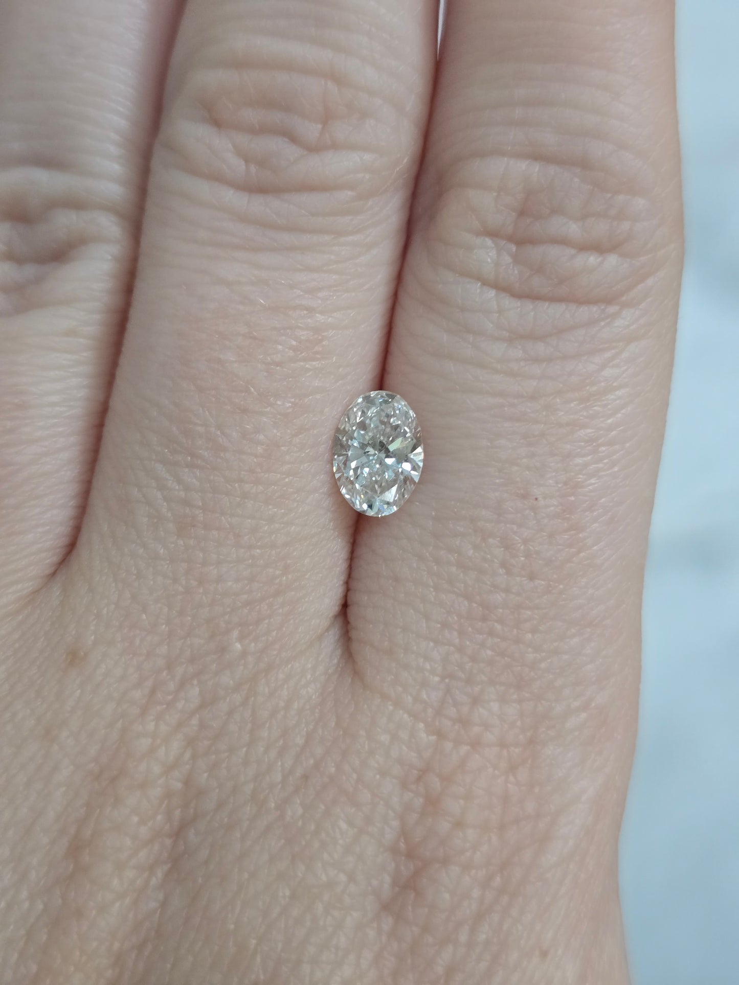1.07ct Oval Lab Grown Diamond
