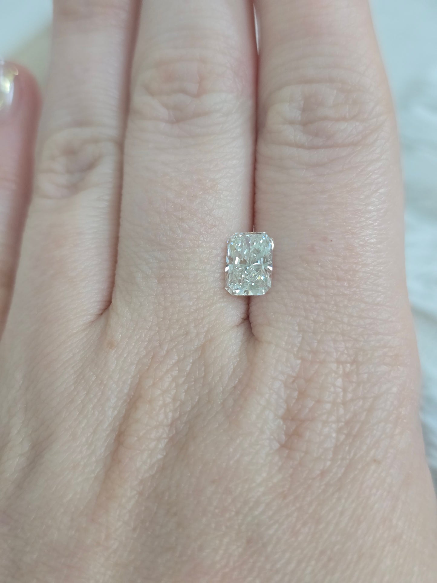 1.59ct Radiant Lab Grown Diamond with IGI Report