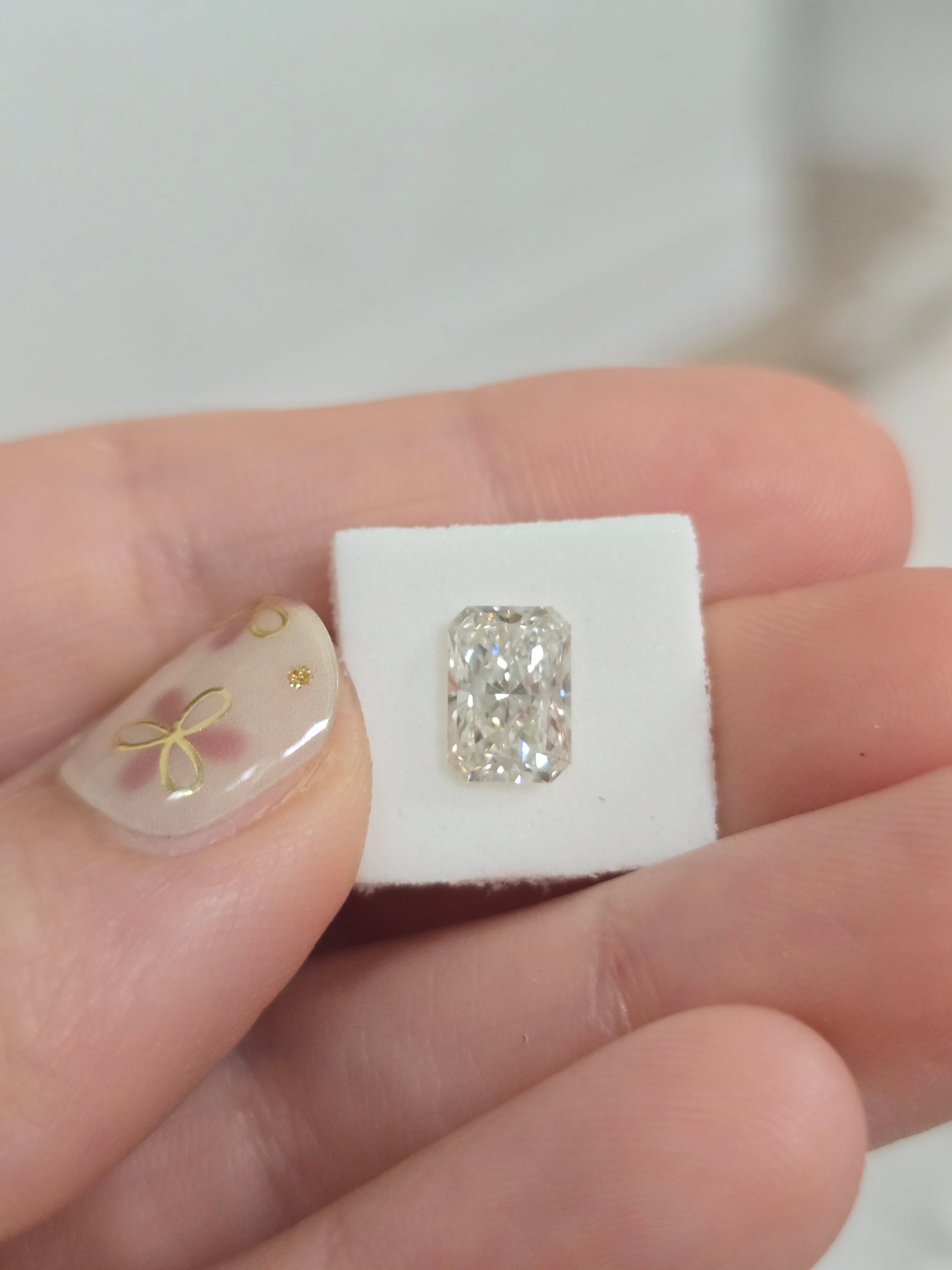 1.59ct Radiant Lab Grown Diamond with IGI Report