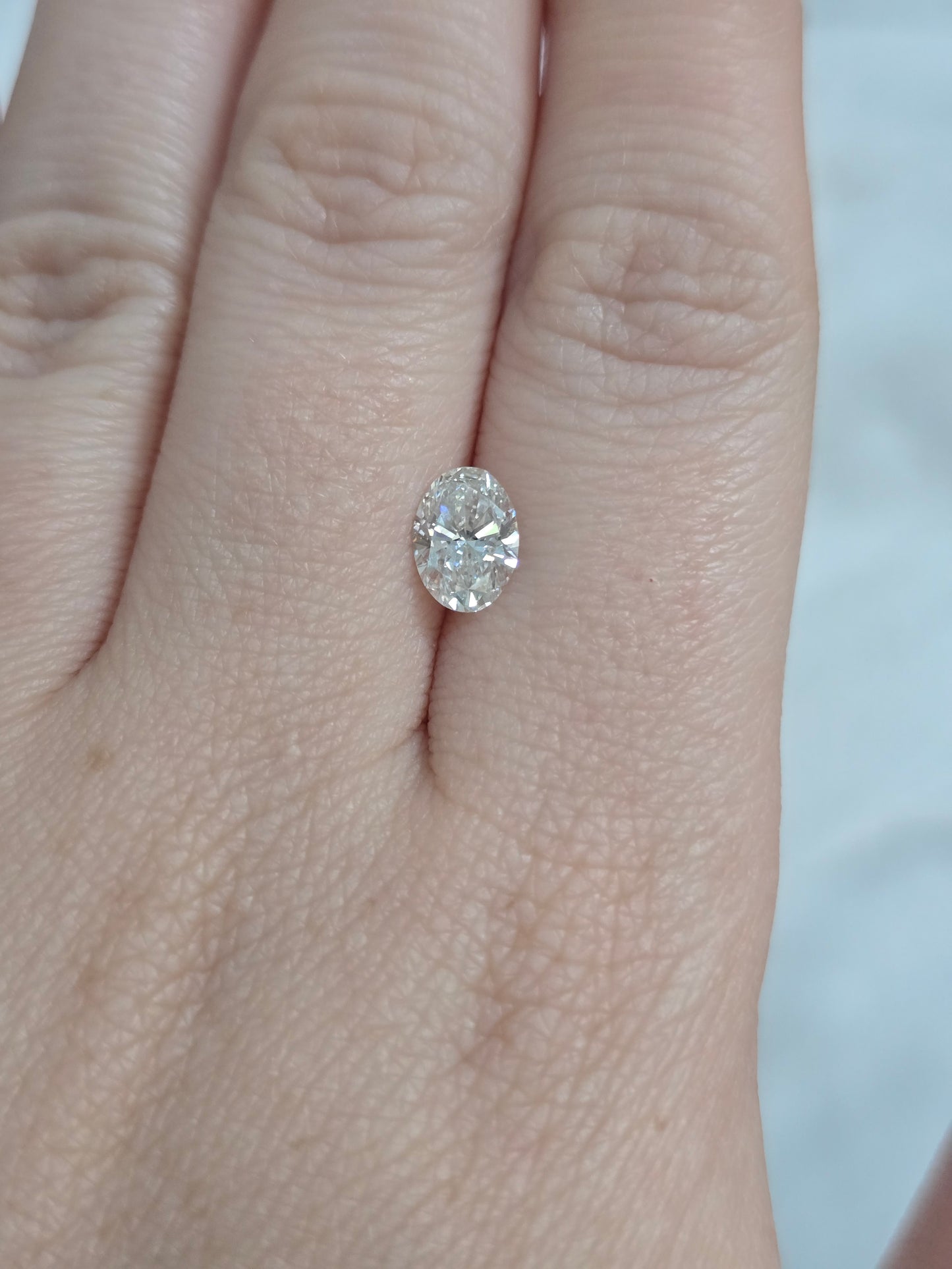 1.07ct Oval Lab Grown Diamond