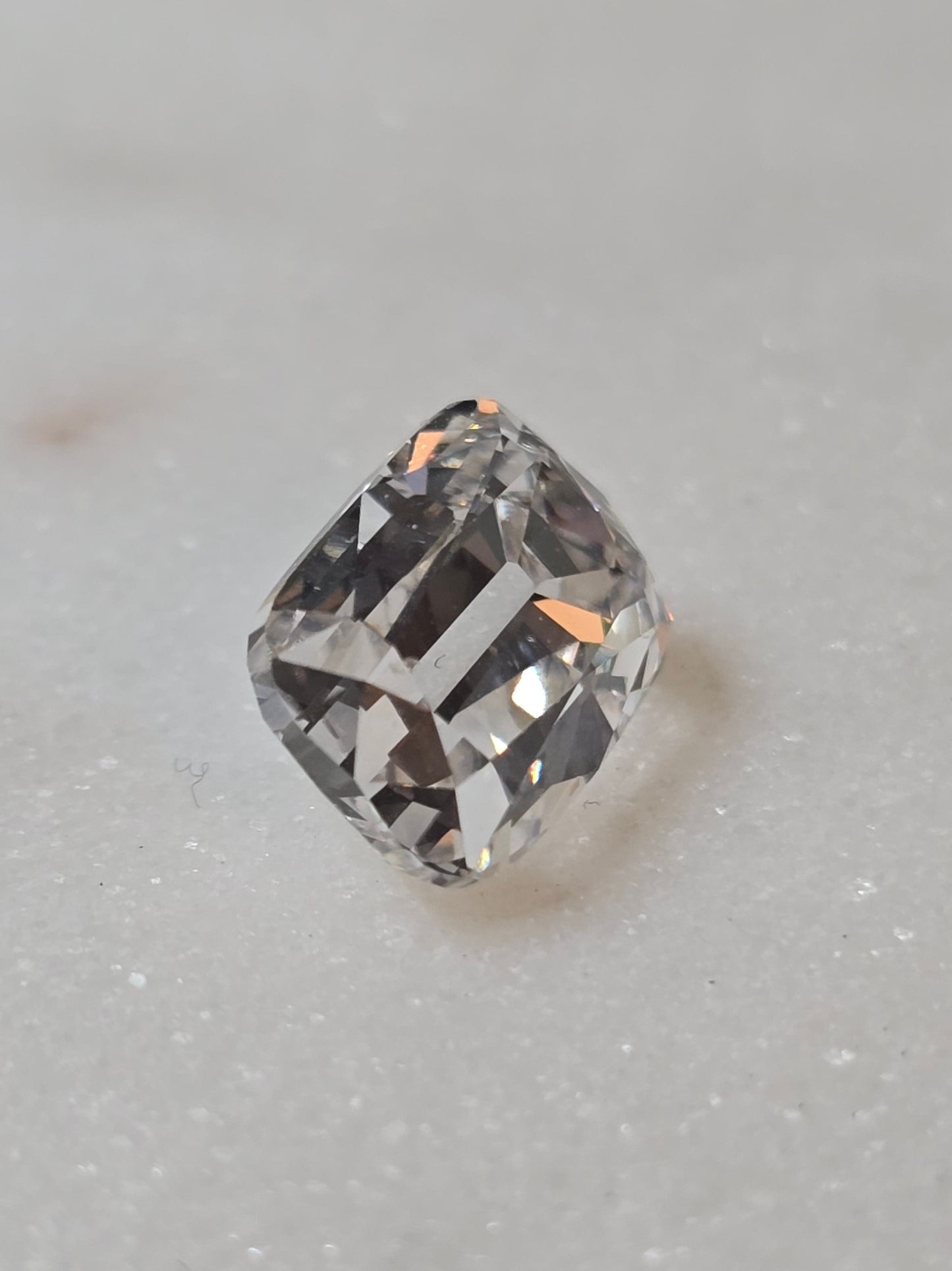 3.09ct Cushion Old Mine Cut Lab Diamond