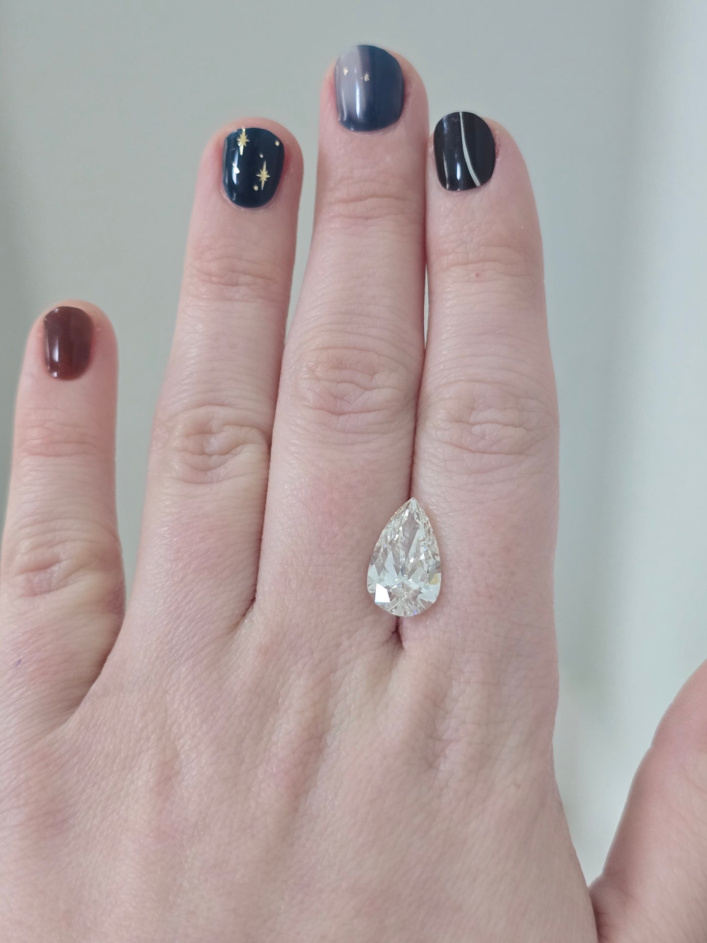 Loose 4.74ct Pear Lab Grown Diamond with IGI Report