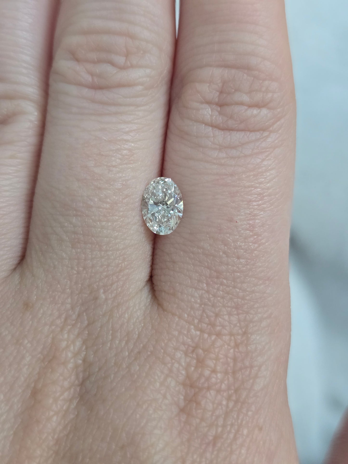 1.07ct Oval Lab Grown Diamond